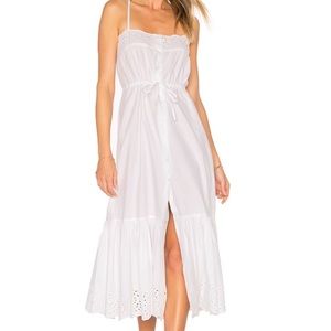 Mes Demoiselles Cute White Eyelet Dress